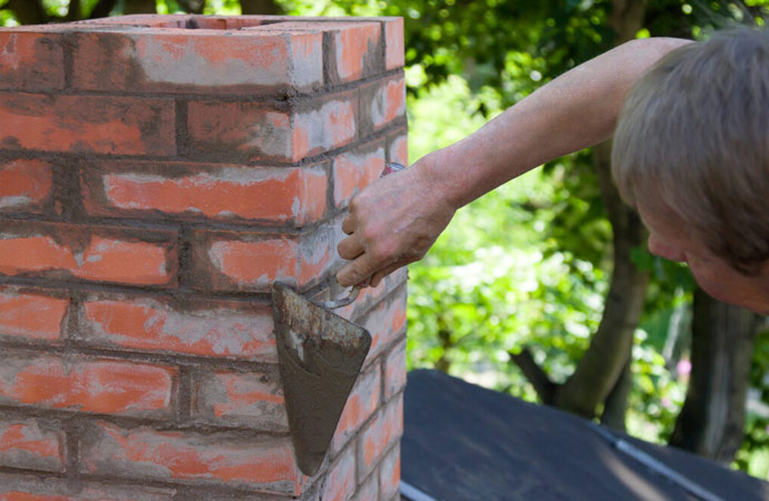 Leaning Chimney Repairing by My Foundation Repair Pro